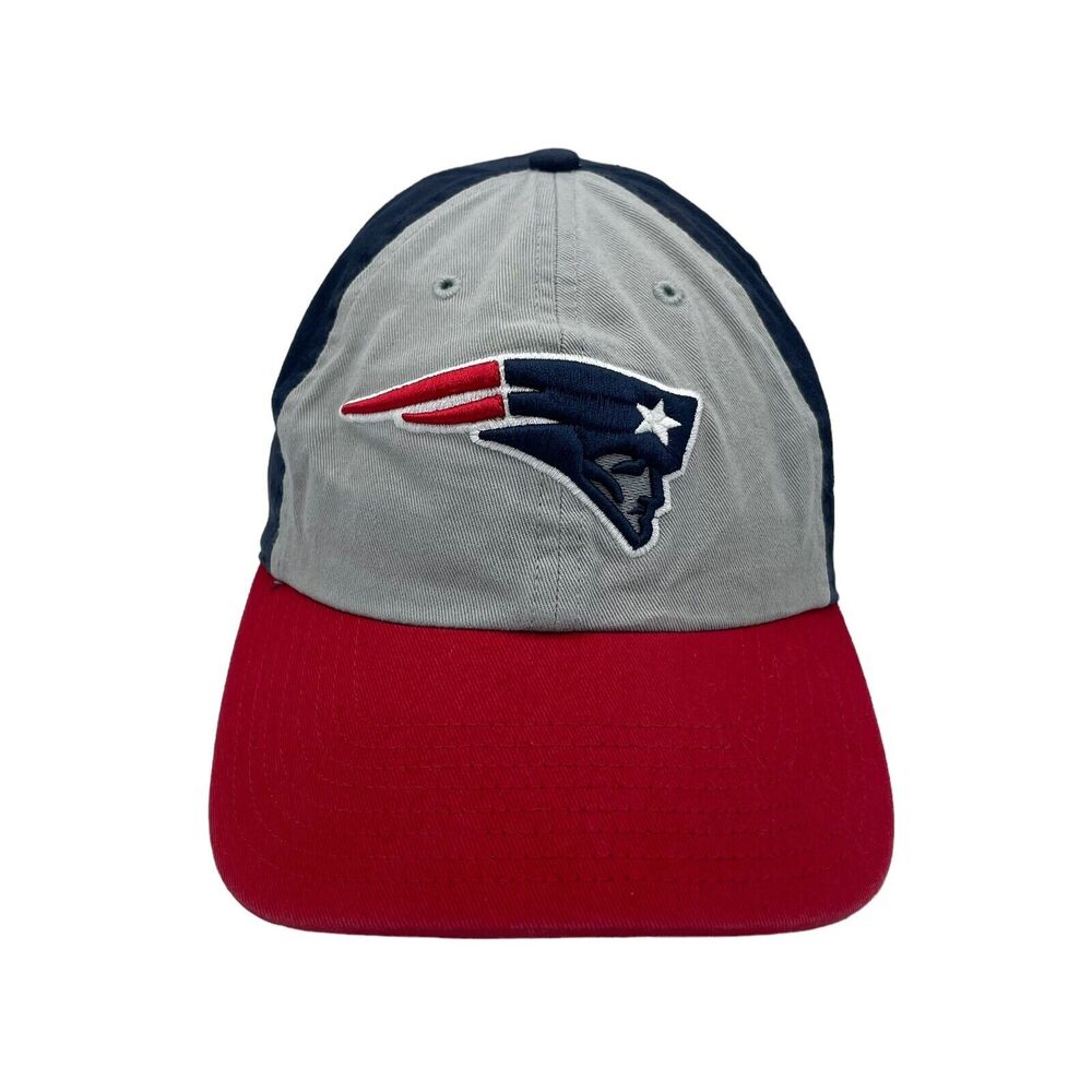 New England Patriots Hat NFL 47 Brand Adjustable Strap Hat Cap Red Blue Gray